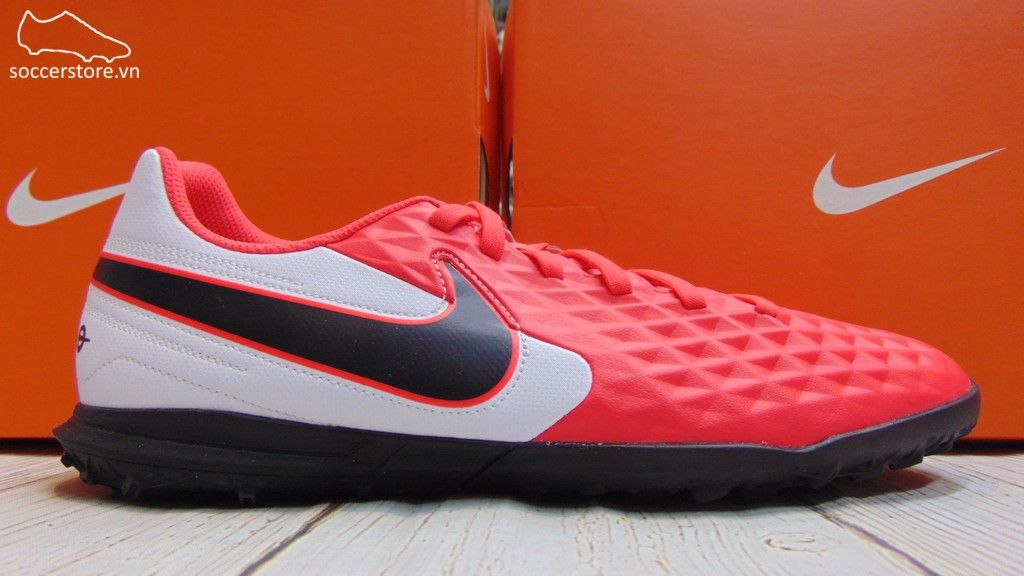 Nike Tiempo Legend VIII Club TF - Laser Crimson/ Black/ White - AT6109-606