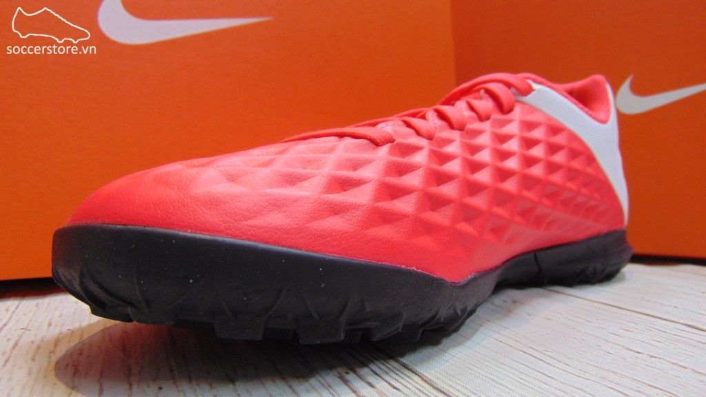 Nike Tiempo Legend VIII Club TF - Laser Crimson/ Black/ White - AT6109-606