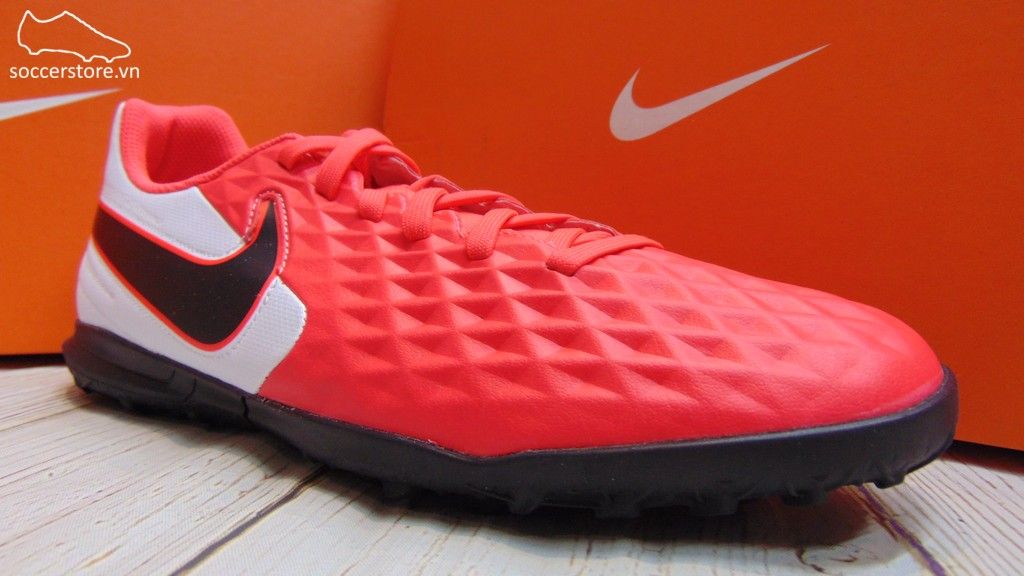 Nike Tiempo Legend VIII Club TF - Laser Crimson/ Black/ White - AT6109-606
