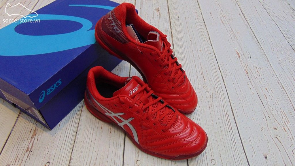 Asics Calcetto WD 8 TF - Classic Red / Pure Silver - 1113A008-600
