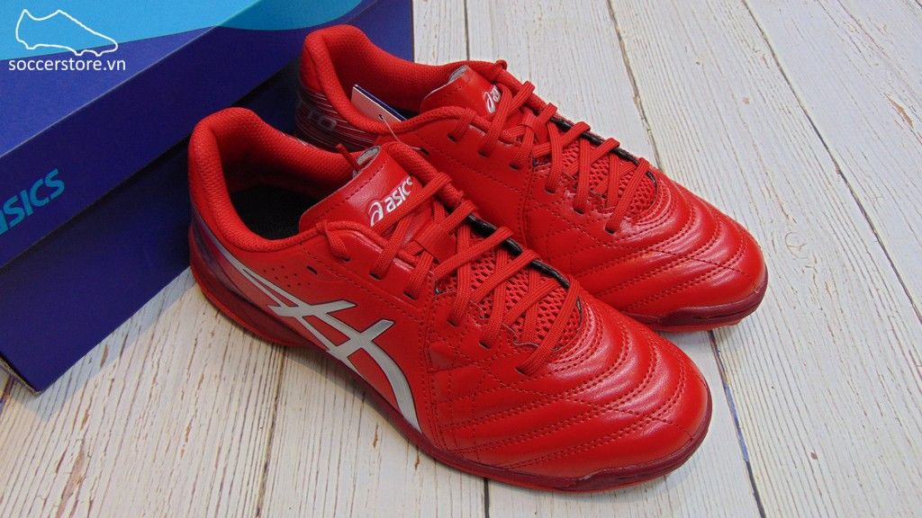 Asics Calcetto WD 8 TF - Classic Red / Pure Silver - 1113A008-600