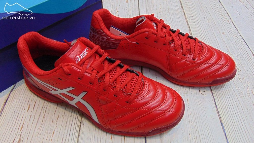 Asics Calcetto WD 8 TF - Classic Red / Pure Silver - 1113A008-600