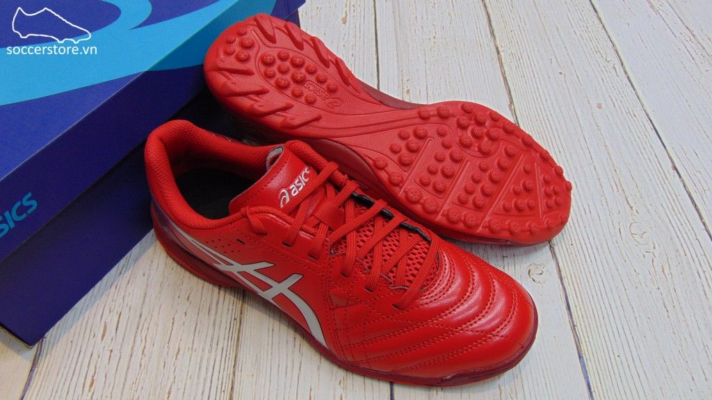 Asics Calcetto WD 8 TF - Classic Red / Pure Silver - 1113A008-600