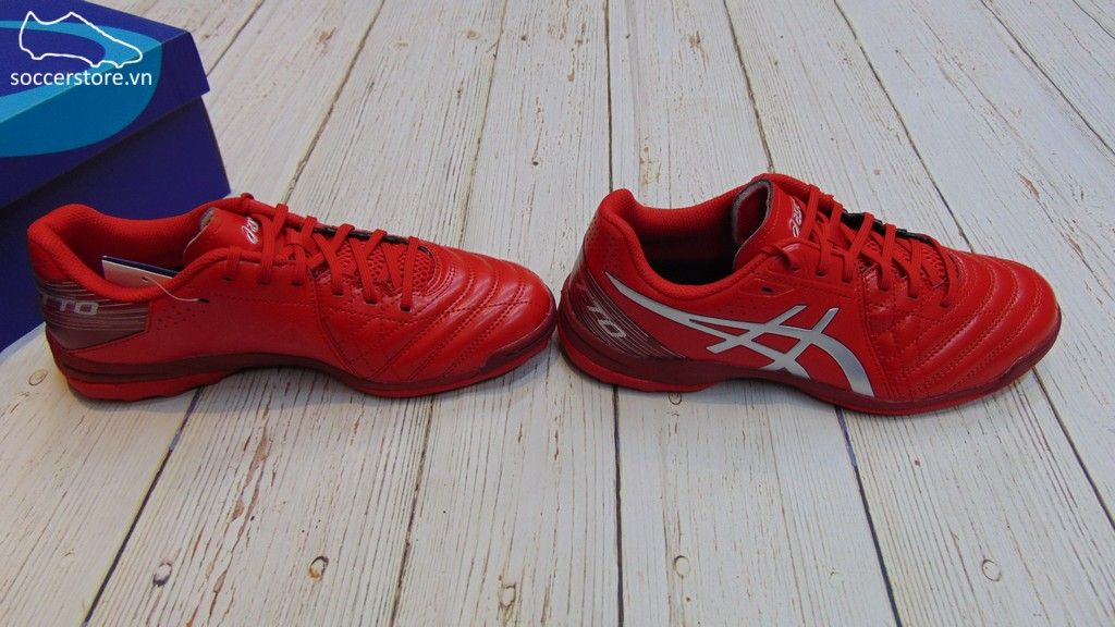 Asics Calcetto WD 8 TF - Classic Red / Pure Silver - 1113A008-600