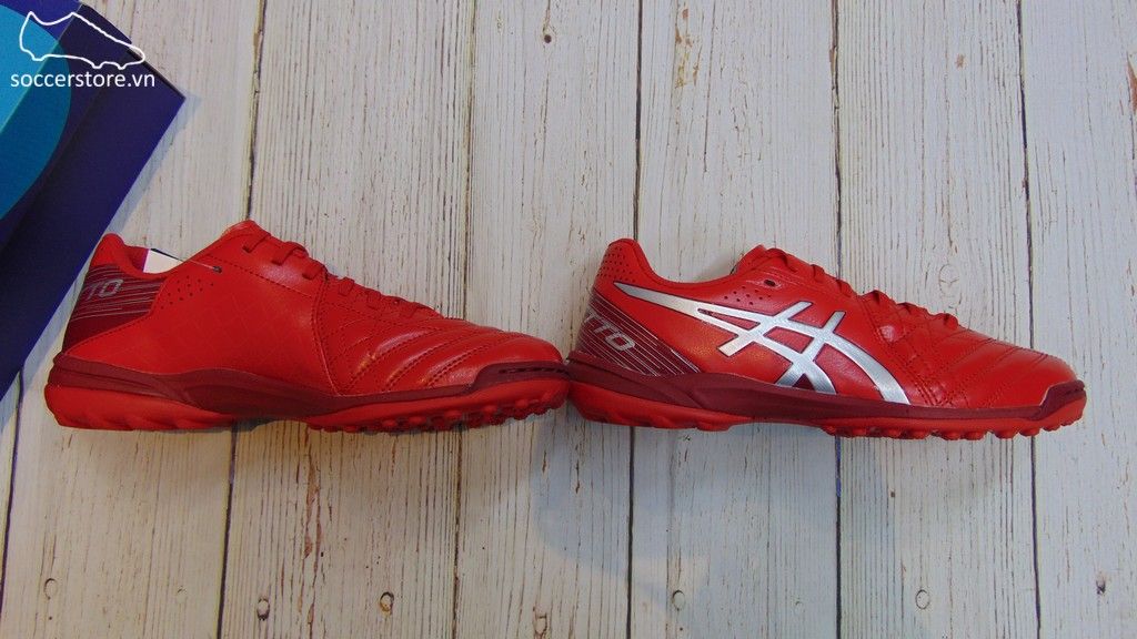 Asics Calcetto WD 8 TF - Classic Red / Pure Silver - 1113A008-600