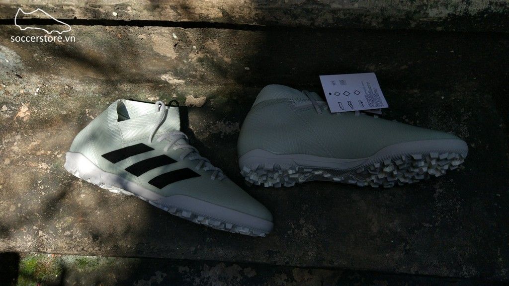 Adidas Nemeziz Tango 18.3 Kids TF- Ash Silver/ White Tint DB2376