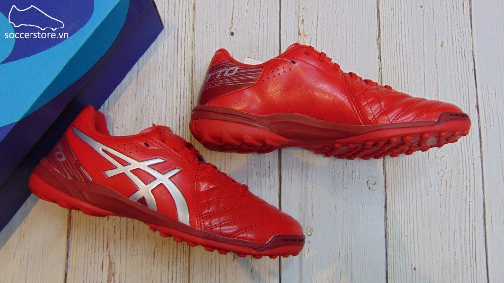 Asics Calcetto WD 8 TF - Classic Red / Pure Silver - 1113A008-600