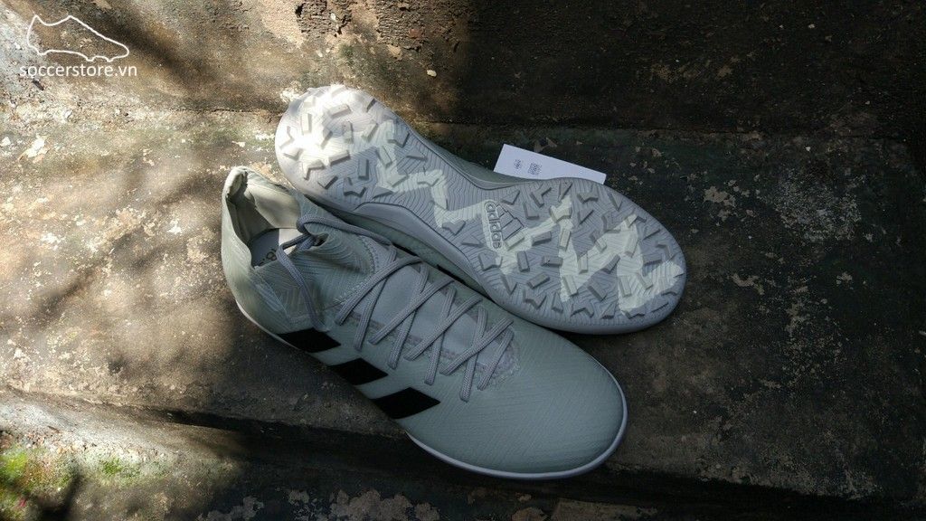 Adidas Nemeziz Tango 18.3 Kids TF- Ash Silver/ White Tint DB2376