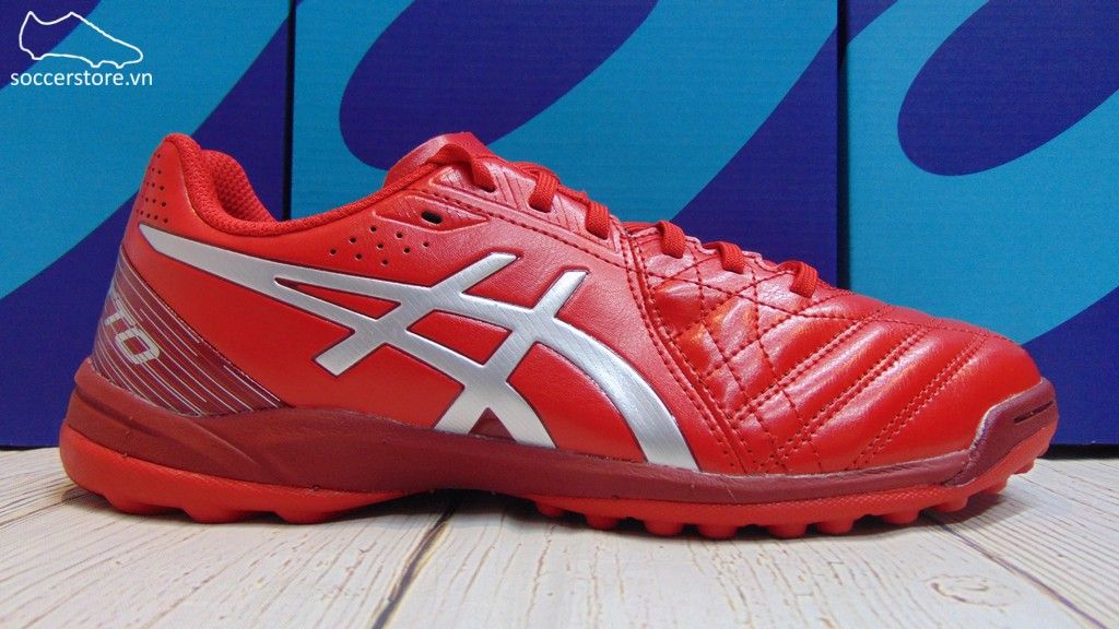 Asics Calcetto WD 8 TF - Classic Red / Pure Silver - 1113A008-600