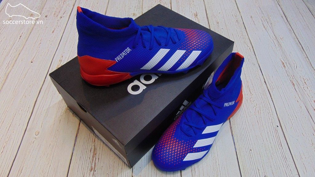 Adidas Predator 20.3 TF- Royal Blue/ White/ Active Red EG0963
