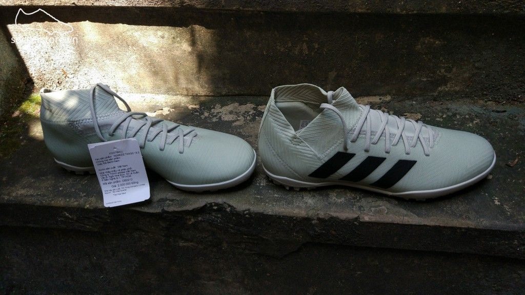 Adidas Nemeziz Tango 18.3 Kids TF- Ash Silver/ White Tint DB2376