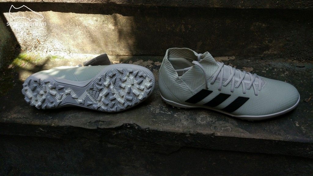 Adidas Nemeziz Tango 18.3 Kids TF- Ash Silver/ White Tint DB2376