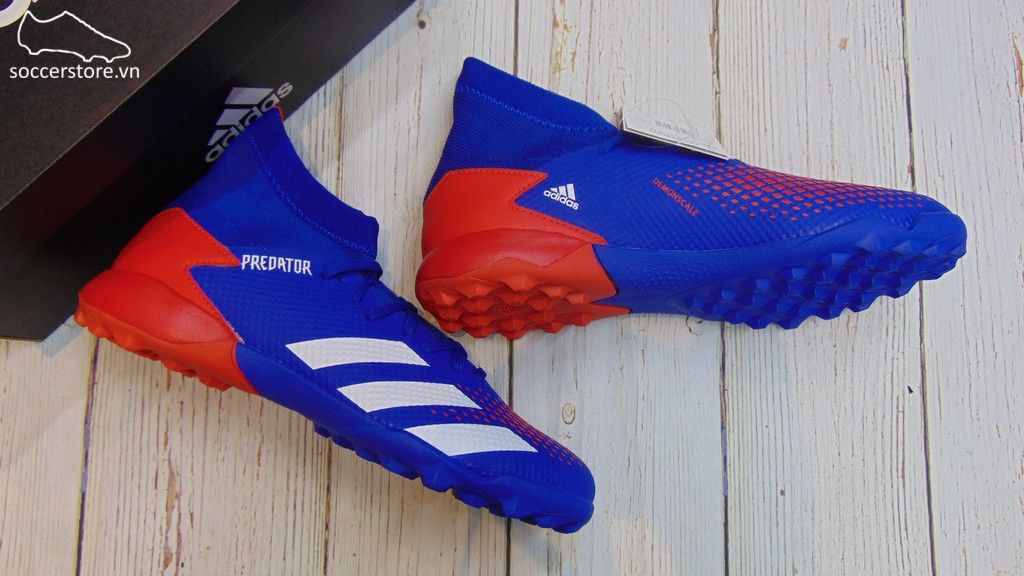 Adidas Predator 20.3 TF- Royal Blue/ White/ Active Red EG0963