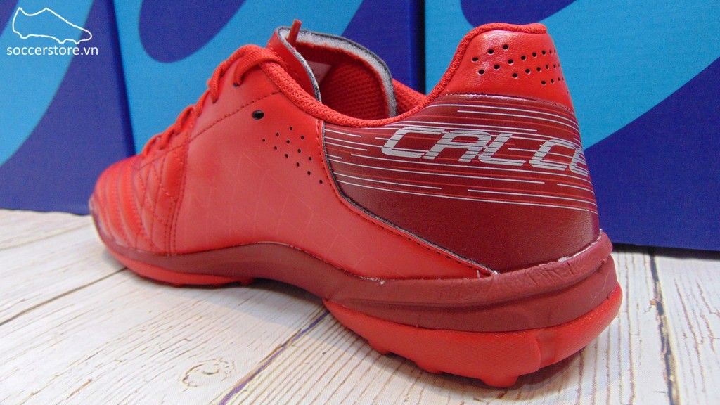 Asics Calcetto WD 8 TF - Classic Red / Pure Silver - 1113A008-600