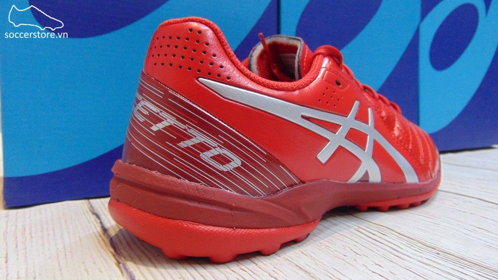 Asics Calcetto WD 8 TF - Classic Red / Pure Silver - 1113A008-600