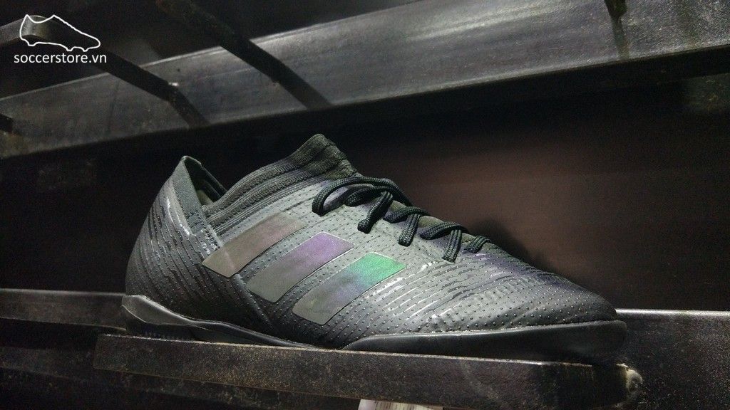 Adidas Nemeziz Tango 17.3 Kids TF- Core Black/ Hi-res Green CP9239