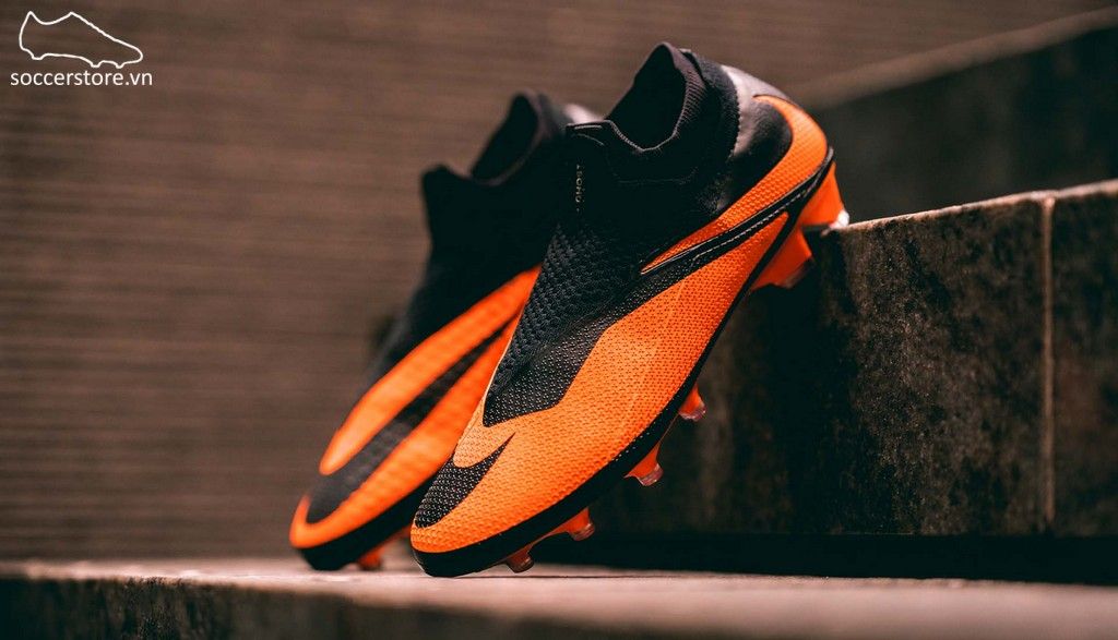 Nike Phantom VSN II Elite FG- Black/ Bright Citrus CD4161-008
