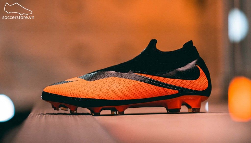 Nike Phantom VSN II Elite FG- Black/ Bright Citrus CD4161-008