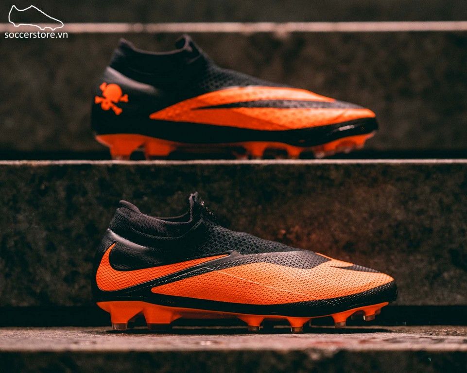 Nike Phantom VSN II Elite FG- Black/ Bright Citrus CD4161-008