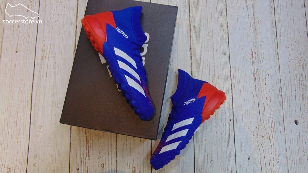 Adidas Predator 20.3 TF- Royal Blue/ White/ Active Red EG0963