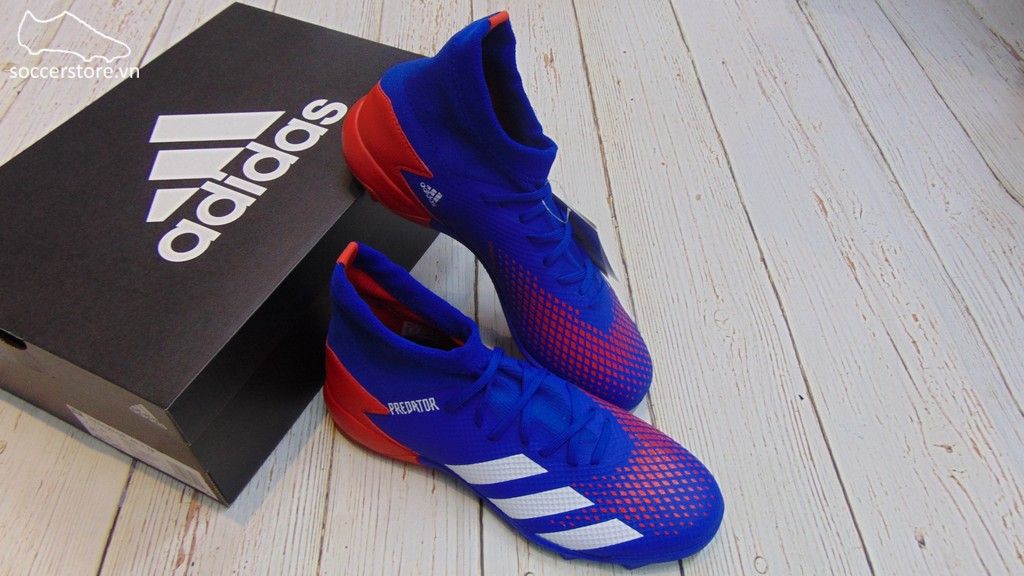 Adidas Predator 20.3 TF- Royal Blue/ White/ Active Red EG0963