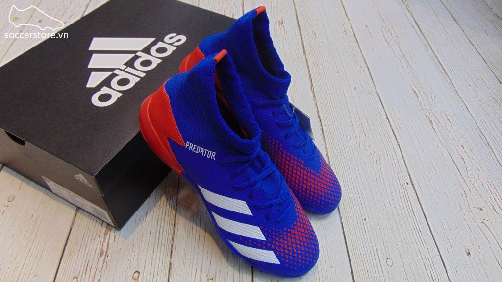 Adidas Predator 20.3 TF- Royal Blue/ White/ Active Red EG0963