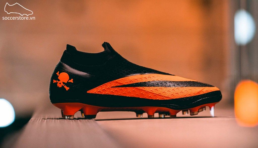 Nike Phantom VSN II Elite FG- Black/ Bright Citrus CD4161-008