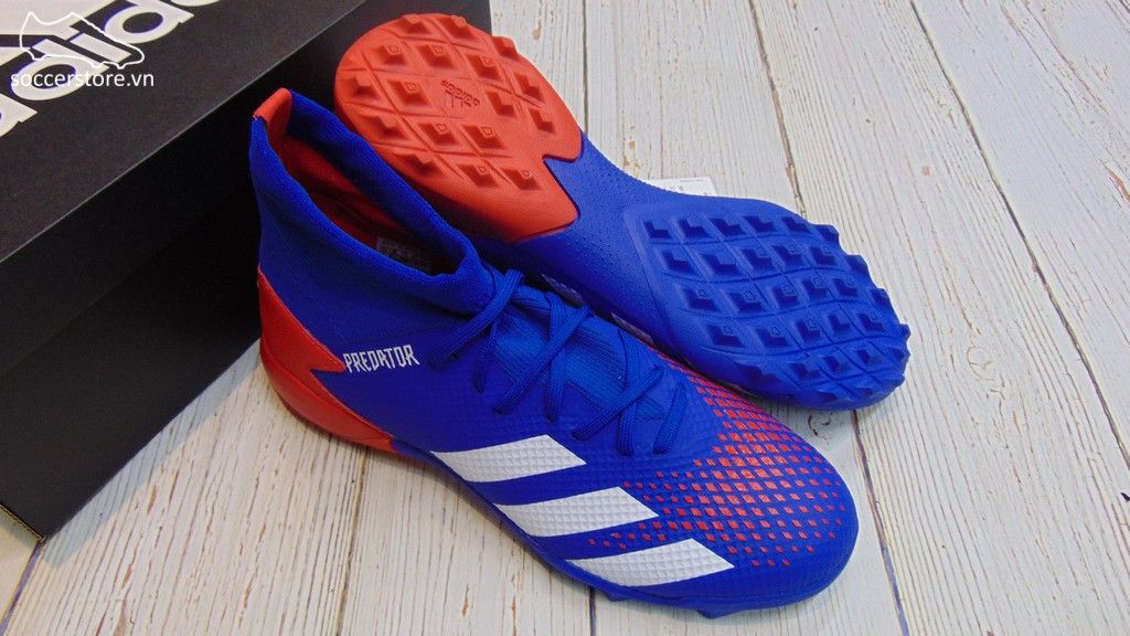 Adidas Predator 20.3 TF- Royal Blue/ White/ Active Red EG0963
