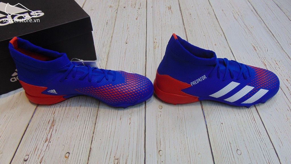 Adidas Predator 20.3 TF- Royal Blue/ White/ Active Red EG0963