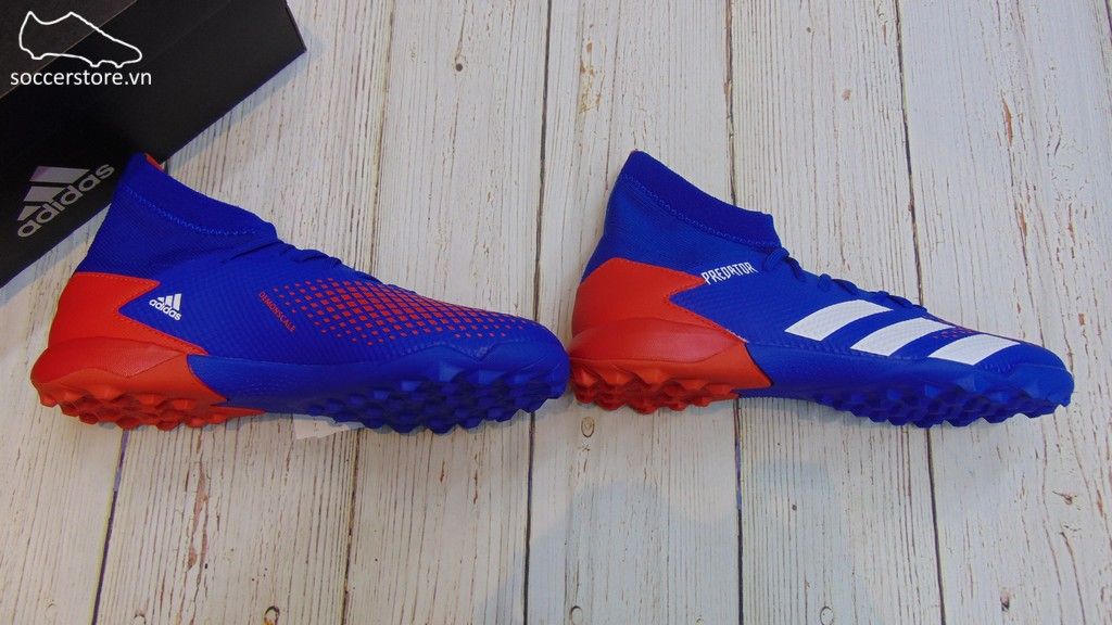 Adidas Predator 20.3 TF- Royal Blue/ White/ Active Red EG0963