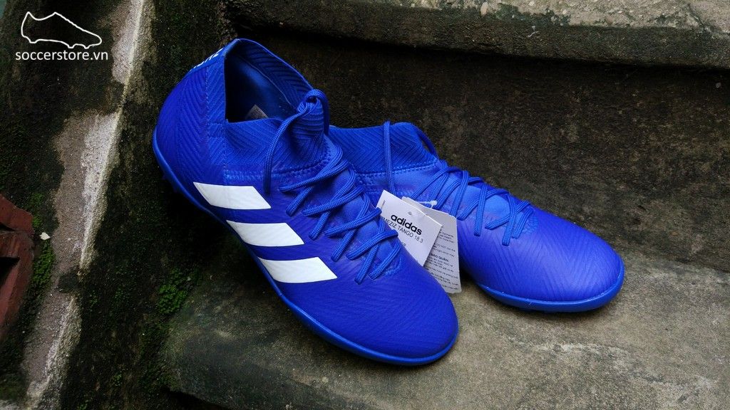 Adidas Nemeziz Tango 18.3 TF- Football Blue/ White DB2210
