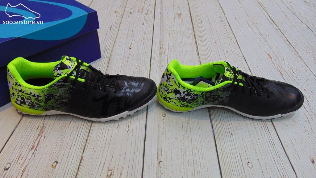 Asics Toque 6 TF - Core Black / Safety Yellow - 1113A012-013