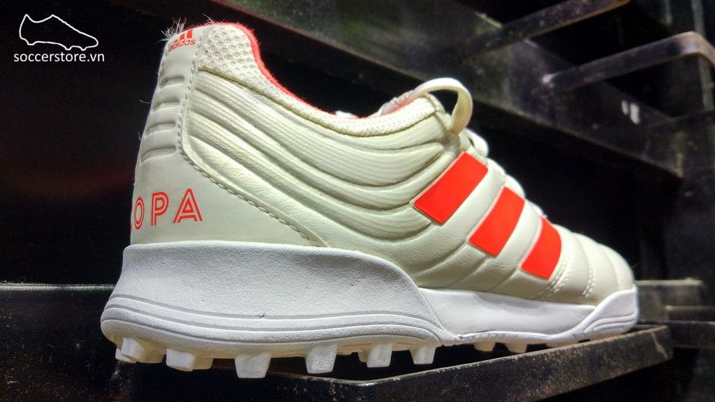 Adidas Copa Tango 19.3 TF BC0558 Off White/ Solar Red/ White