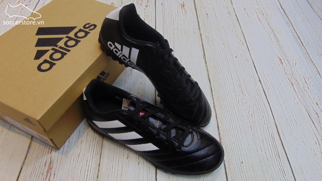 Adidas Goletto VII TF - Core Black/ Cloud White/ Red - FV8703
