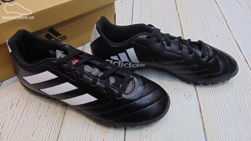 Adidas Goletto VII TF - Core Black/ Cloud White/ Red - FV8703