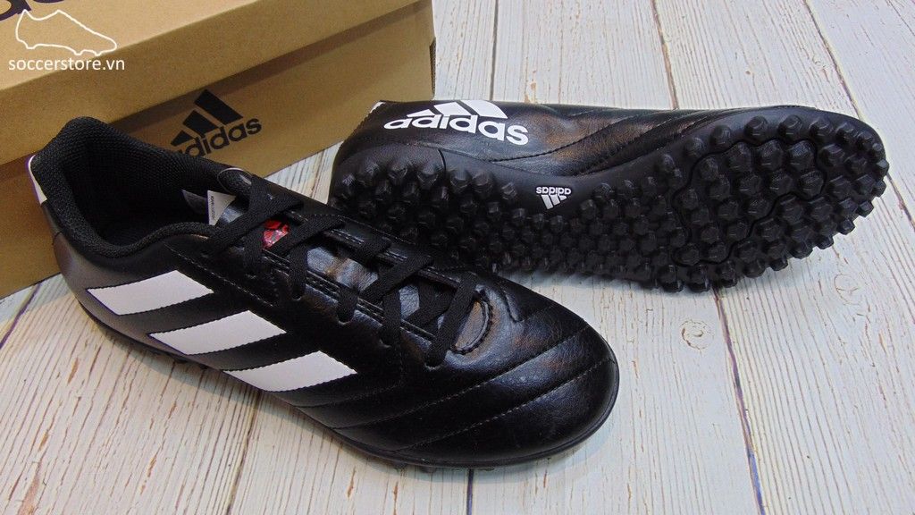 Adidas Goletto VII TF - Core Black/ Cloud White/ Red - FV8703