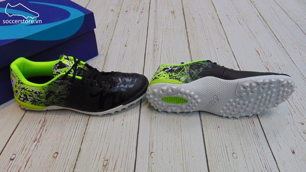 Asics Toque 6 TF - Core Black / Safety Yellow - 1113A012-013