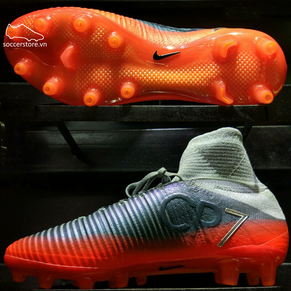 Nike Mercurial Superfly V CR7 AG Pro- Cool Grey/ Metallic Hematite/ Wolf Grey 852510-001