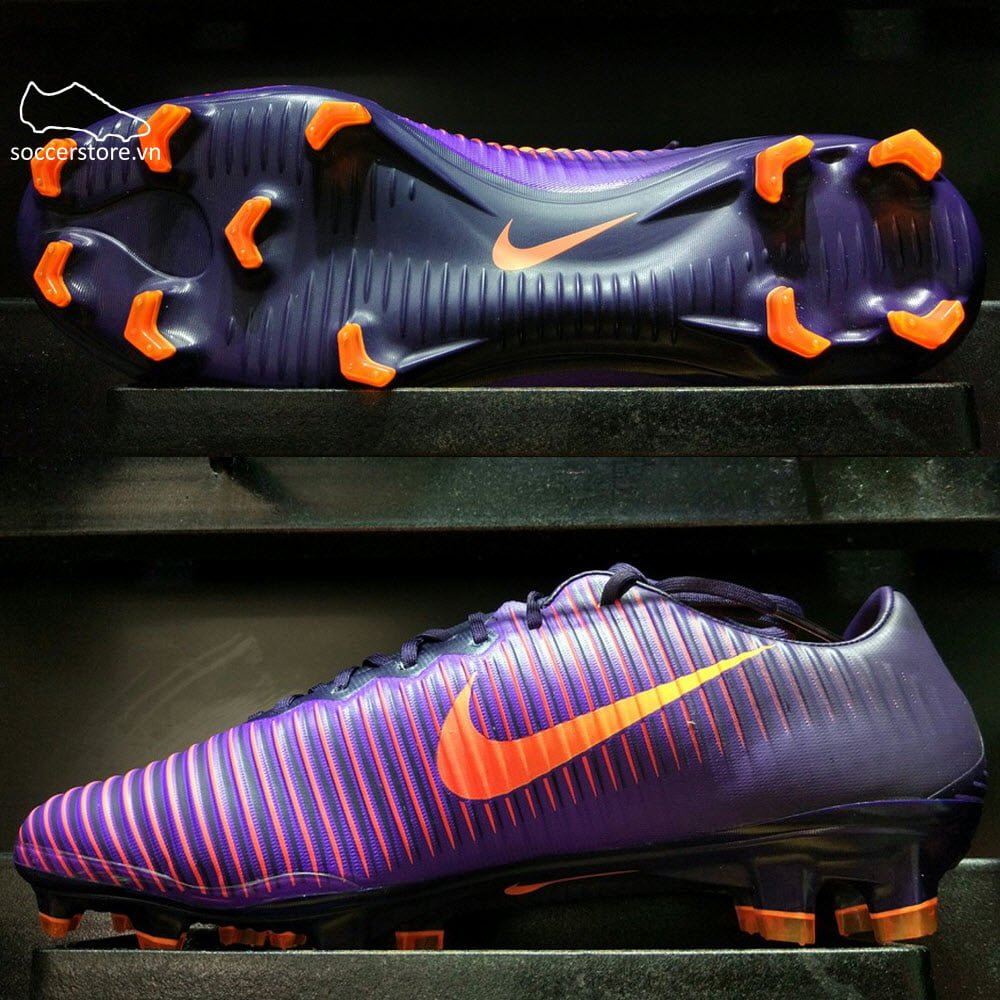 Nike Mercurial Vapor XI FG- Purple Dynasty/ Bright Crimson/ Hyper Grape 831958-585