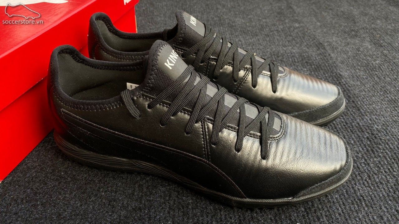 Puma King Pro TT - Black/ White 105668-01