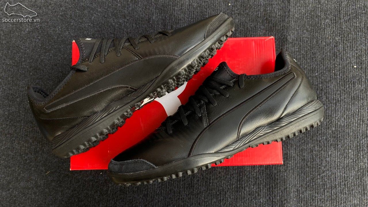 Puma King Pro TT - Black/ White 105668-01