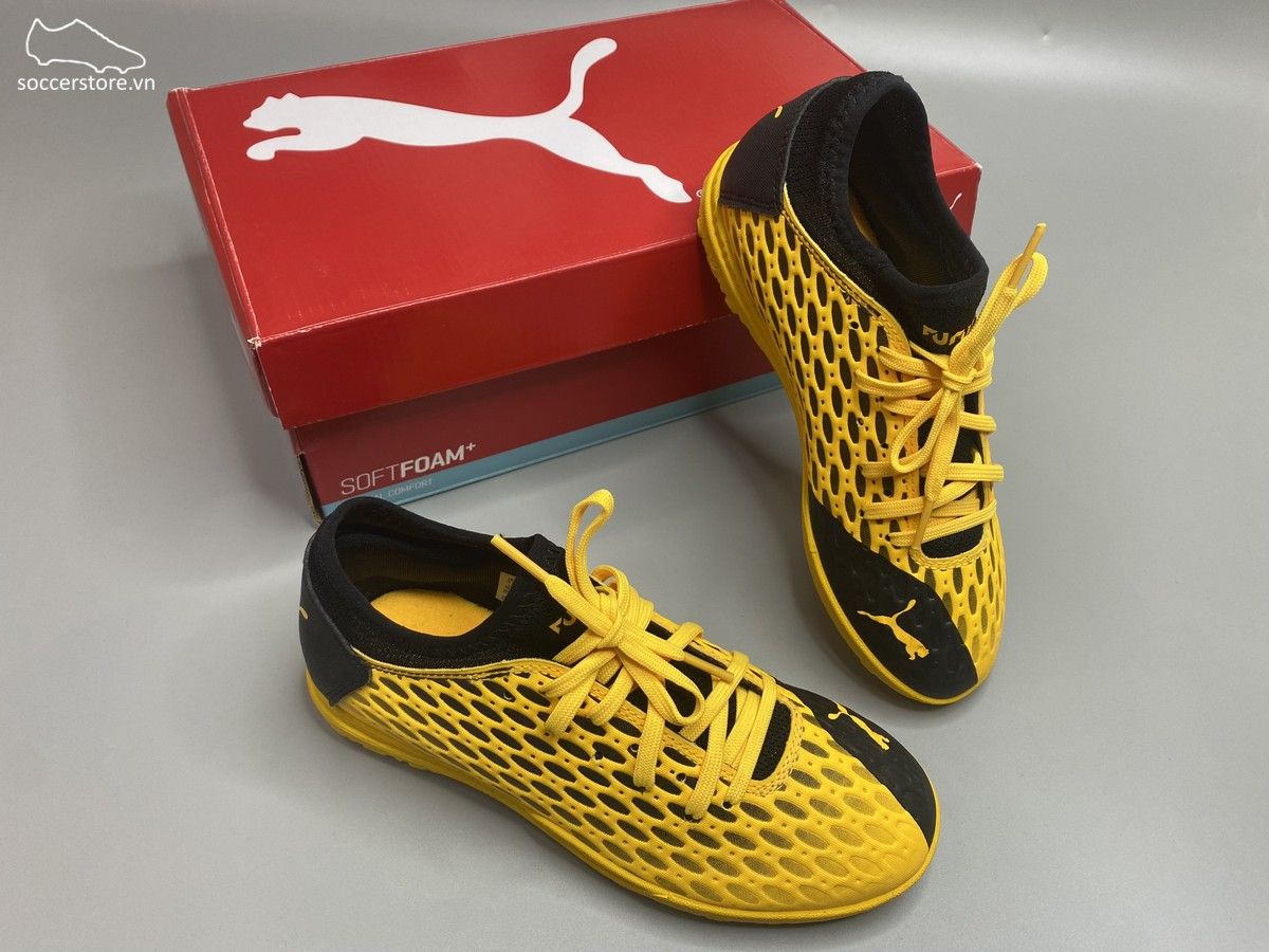 Puma Future 5.4 TF Kids - Yellow / Black - 105813-03