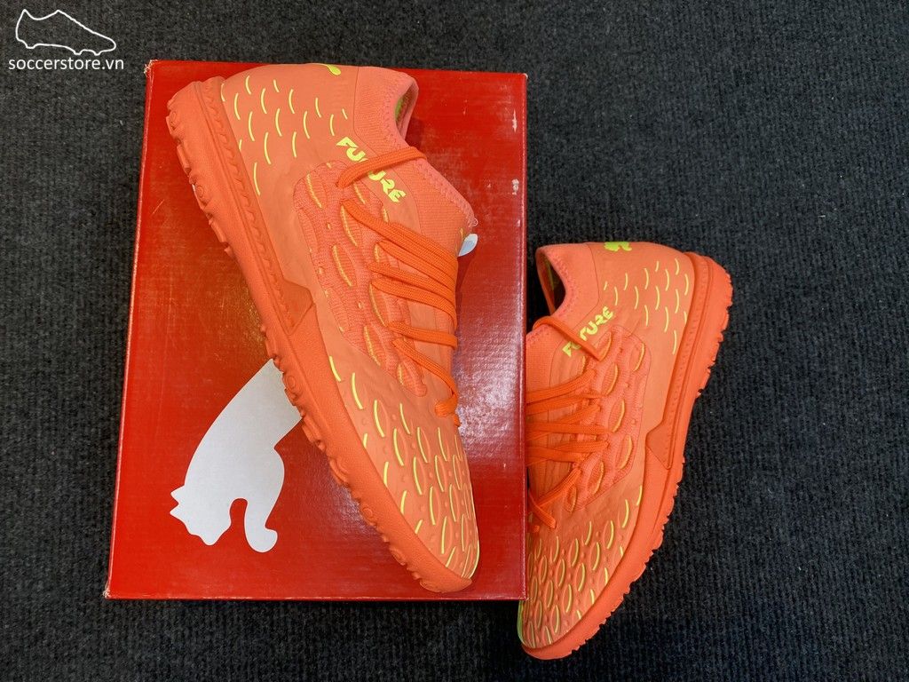 Puma Future 5.3 Netfit TT/TF Rise pack - Energy Peach/ Fizzy Yellow 105939-01