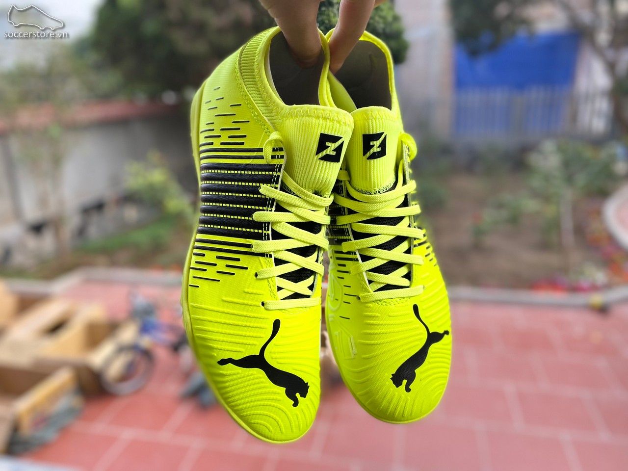 Puma Future Z 4.1 TF 106392-01 màu vàng chanh