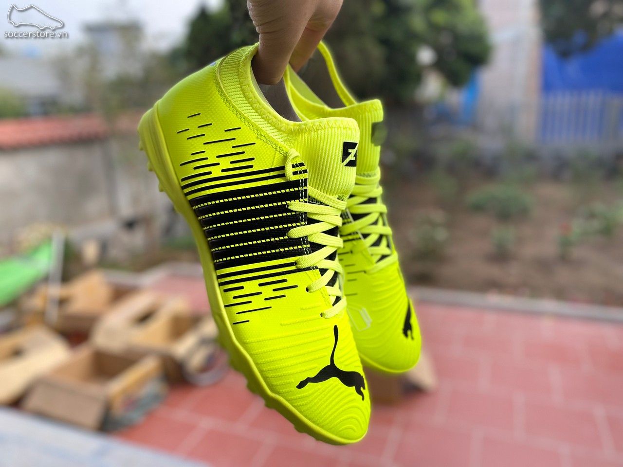 Puma Future Z 4.1 TF 106392-01 màu vàng chanh