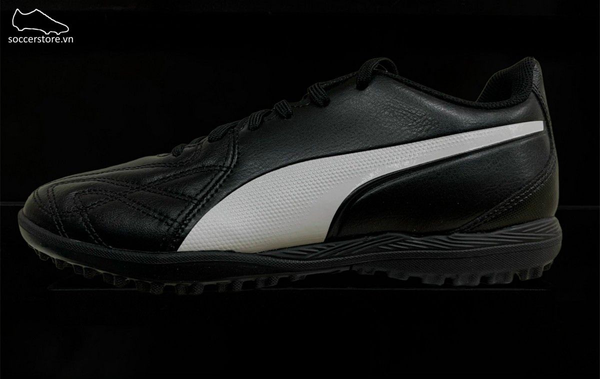 Puma King Hero TF màu đen trắng - 106556-01