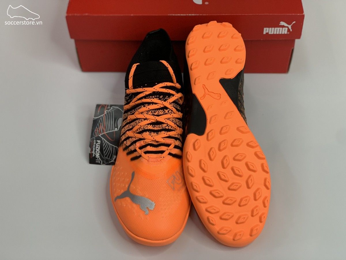 Puma Future Z 1.3 Pro Cage TF- màu đỏ cam đen - 106754-01
