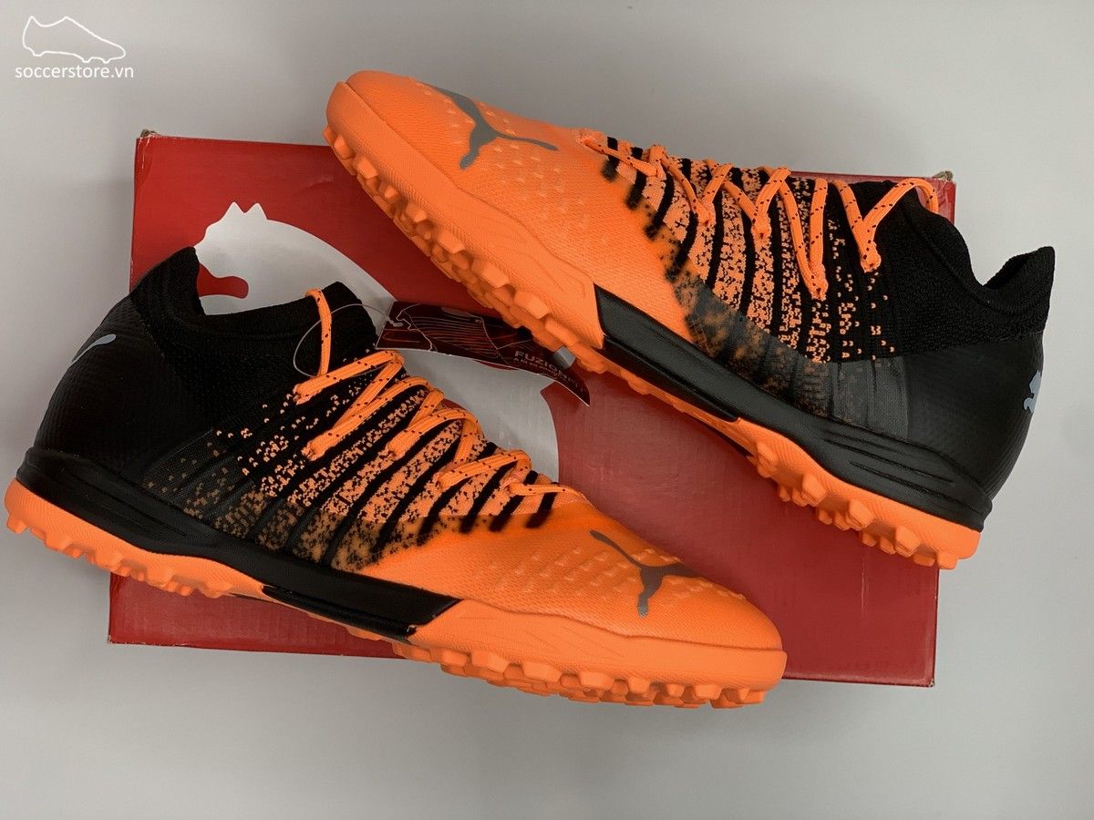 Puma Future Z 1.3 Pro Cage TF- màu đỏ cam đen - 106754-01