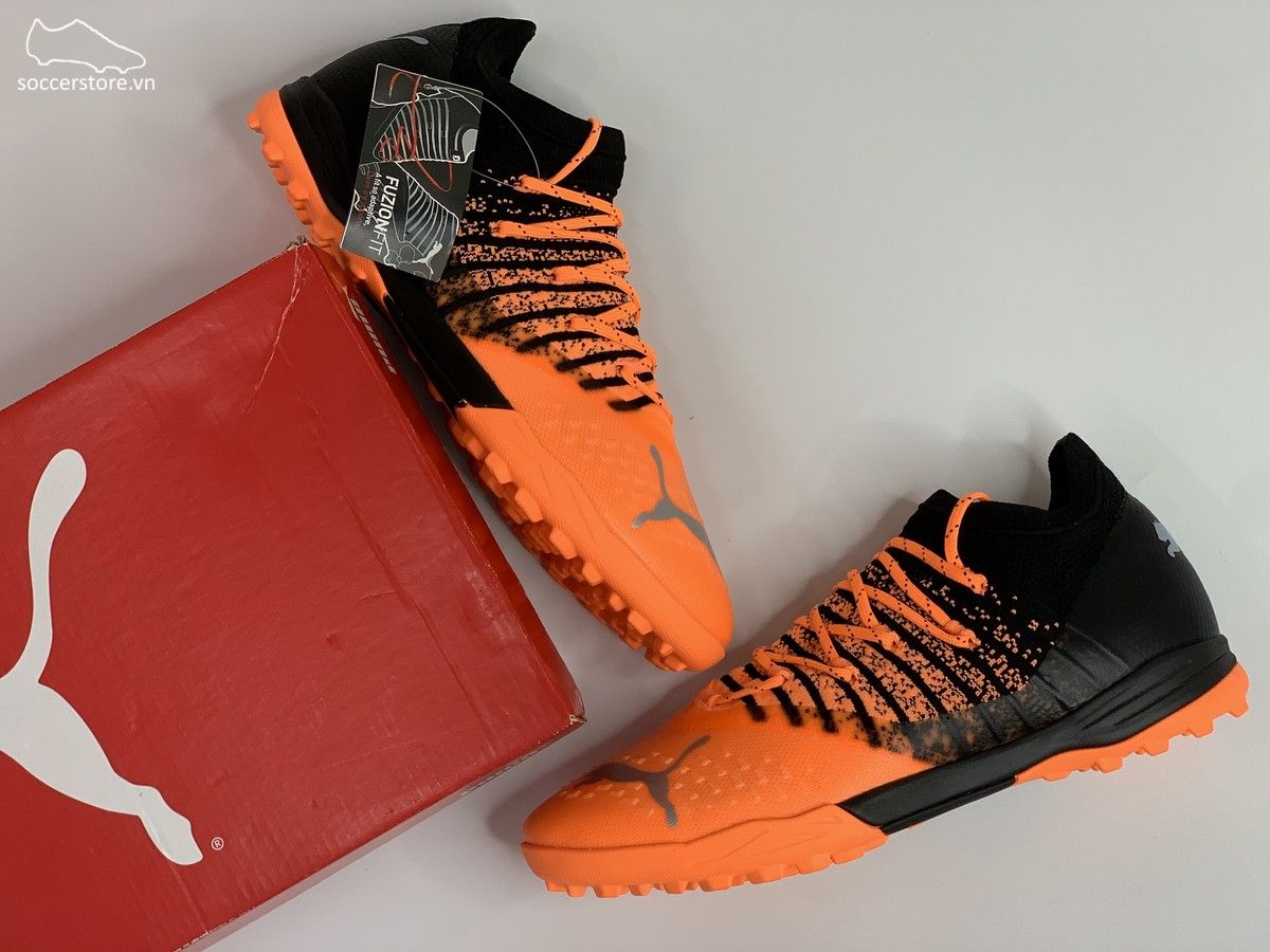 Puma Future Z 1.3 Pro Cage TF- màu đỏ cam đen - 106754-01