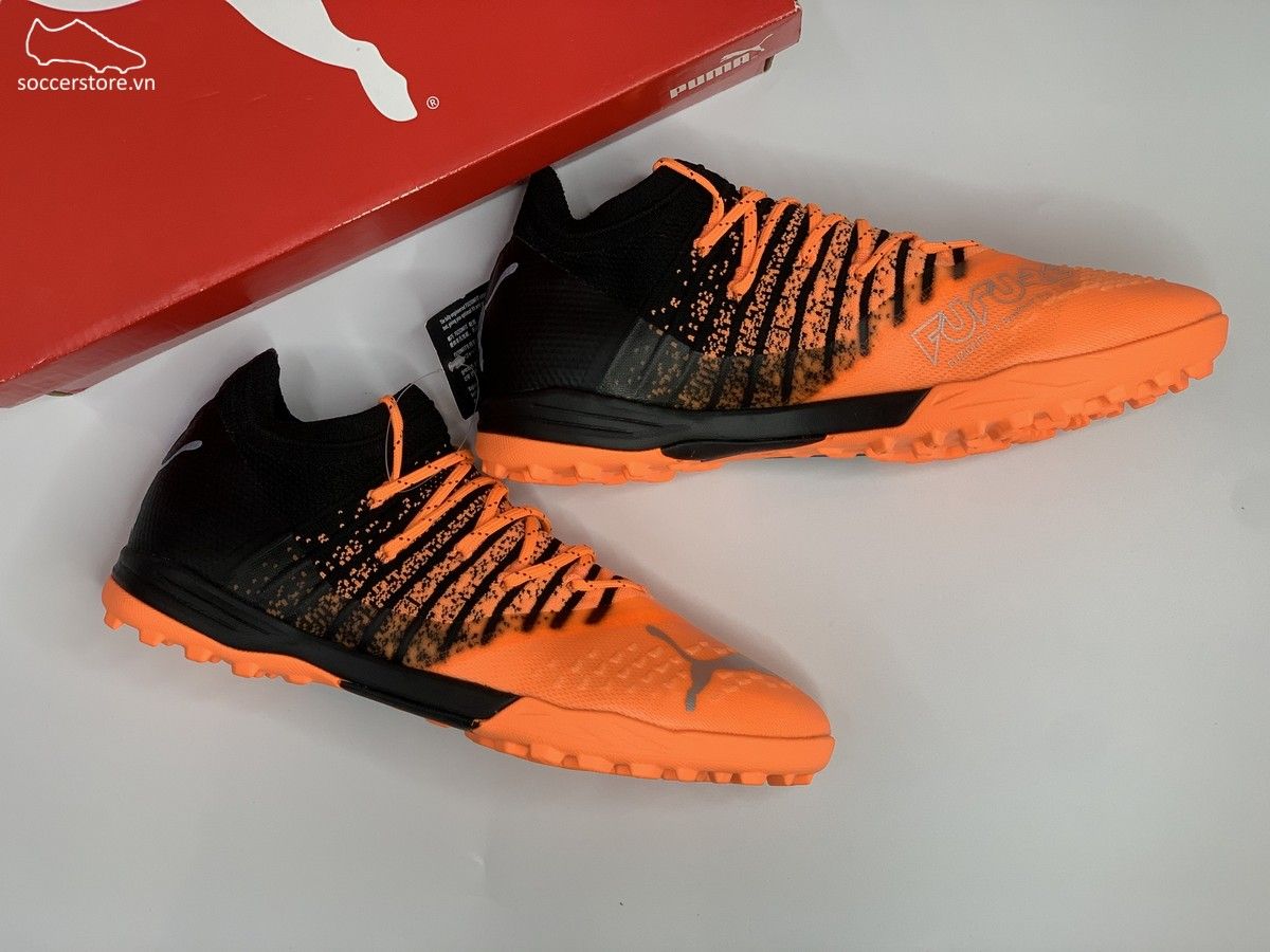 Puma Future Z 1.3 Pro Cage TF- màu đỏ cam đen - 106754-01